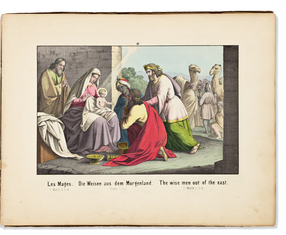 (BIBLE--ILLUSTRATIONS.) Biblical Pictures of the New Testament.